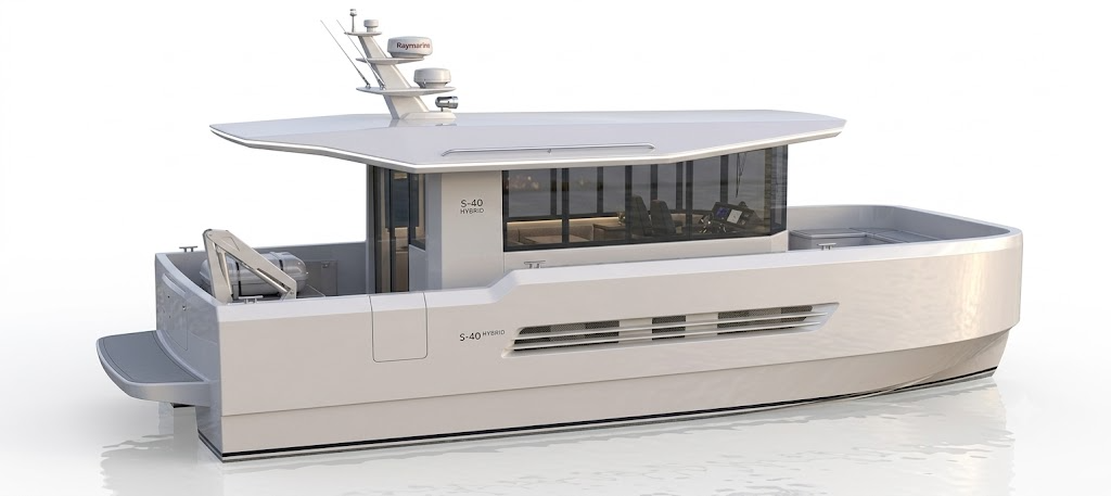 S-40 Hybrid concept yacht